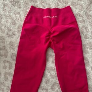 Alphalete amplify leggings hot pink
